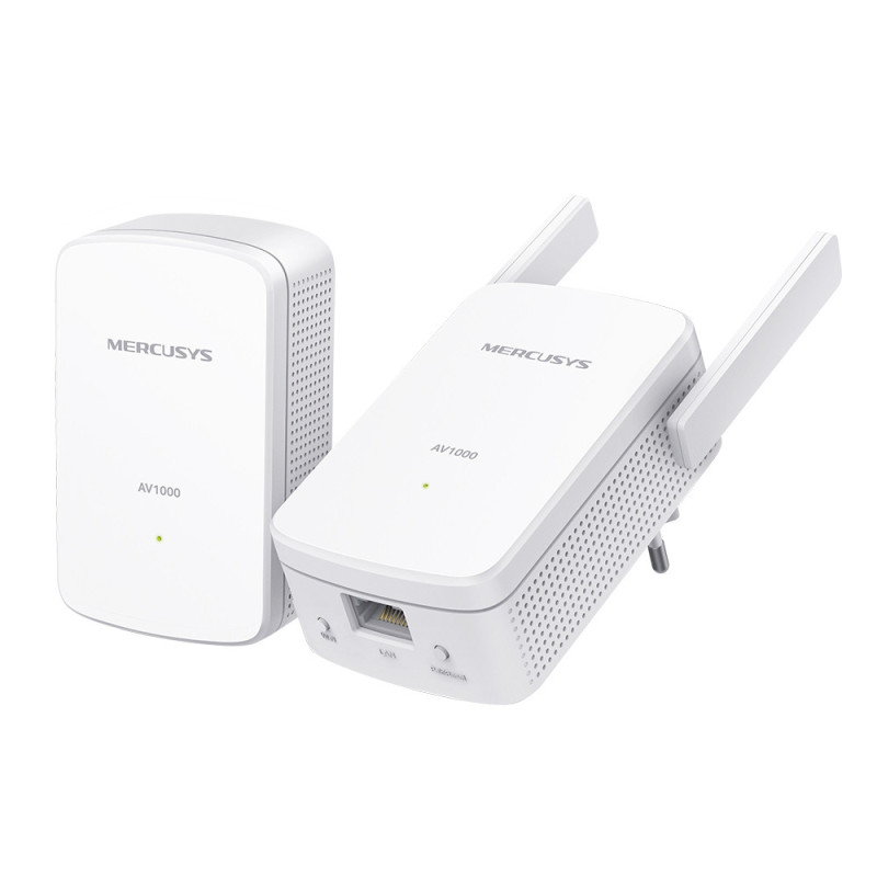 Kit de repetidores wifi mercusys mp510 kit av1000 gigabit -  300mbps -  pack 2 unidades