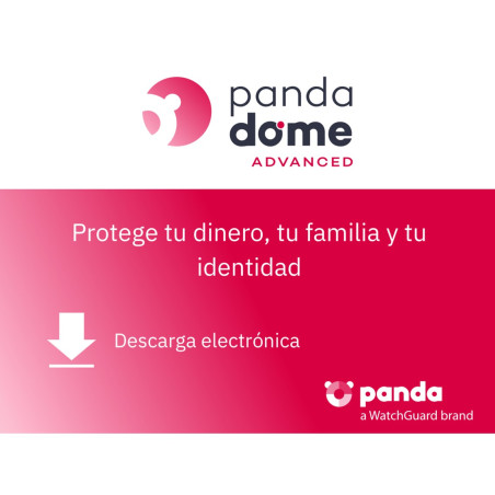 Antivirus panda dome advanced  dispositivos ilimitados 1 ao esd licencia electronica