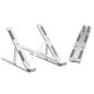 Soporte de mesa plegable de viaje ewent ew1266 para ordenador portatil 10 - 15.6 pulgadas aleacion de aluminio