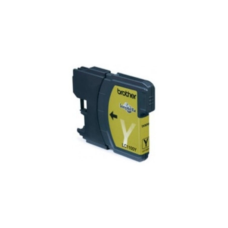 Cartucho tinta brother lc1100y amarillo 325 paginas dcp - 585cw -  dcp - 6690cw -  mfc - 490cw -  mfc - 790cw