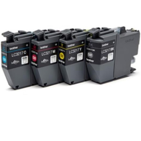 Brother Lc3217val ink cartridge 4 pcs original black, cyan, magenta, yellow