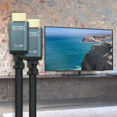 Nanocable 10.15.8002 cavo HDMI 2 m HDMI tipo A (Standard) Nero