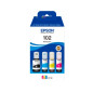 Multipack botellas tinta epson ecotank 102 negro cian magenta amarillo