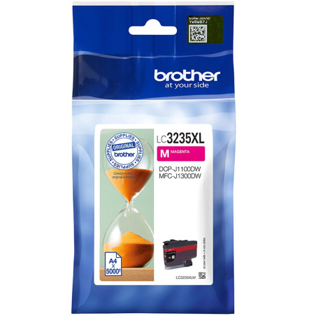 Cartucho tinta brother lc3235xlm magenta 5000 pginas