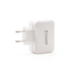 TooQ TQWC-2SC02WT Caricabatterie per dispositivi mobili Universale Bianco AC Interno