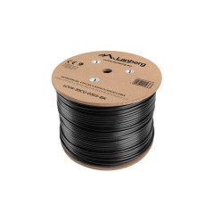 Lanberg LCU6-30CU-0305-BK cavo di rete Nero 305 m Cat6 U UTP (UTP)