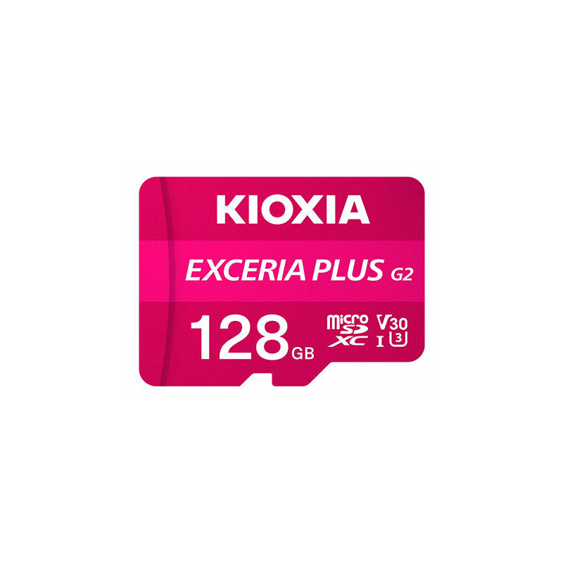 Tarjeta micro sd kioxia 128gb exceria plus g2 w - adaptador