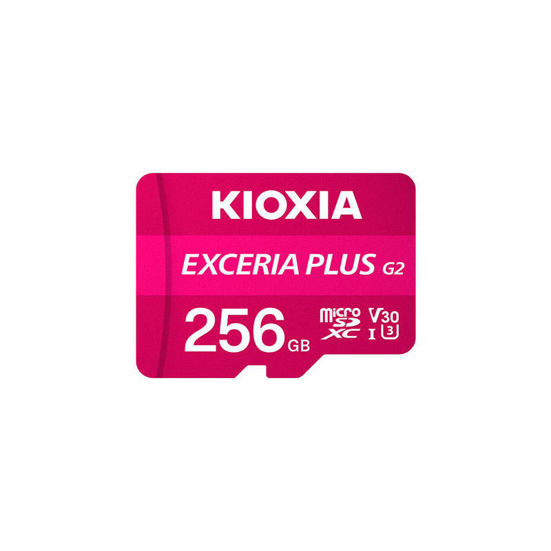 Tarjeta micro sd kioxia 256gb exceria plus g2 w - adaptador
