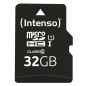 Tarjeta micro sd intenso 32gb uhs - i cl10 + adaptador sd