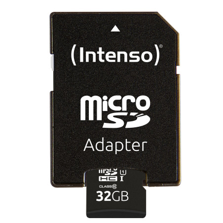 Tarjeta micro sd intenso 32gb uhs - i cl10 + adaptador sd