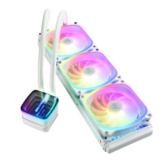 Enermax ELC-AQFA360-SQA-W sistema di raffreddamento per computer Processore Kit di raffreddamento a liquido 12 cm Bianco 1 pz