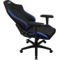 Silla gaming aerocool crown negra - azul