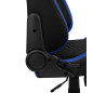 Silla gaming aerocool crown negra - azul