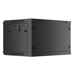 Lanberg WF01-6406-00B rack 6U Da parete Nero