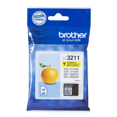 Brother LC3211Y cartuccia d'inchiostro 1 pz Originale Giallo