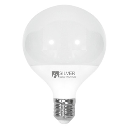 Bombilla led decorativa silver electronics globo 12w90w -  e27 -  3000k -  1155 lm -  luz calida -  a+