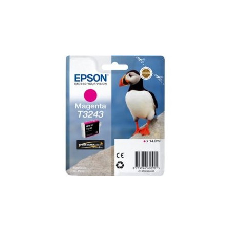Cartucho tinta epson c13t32434010 magenta ultrachrome hi - gloss2
