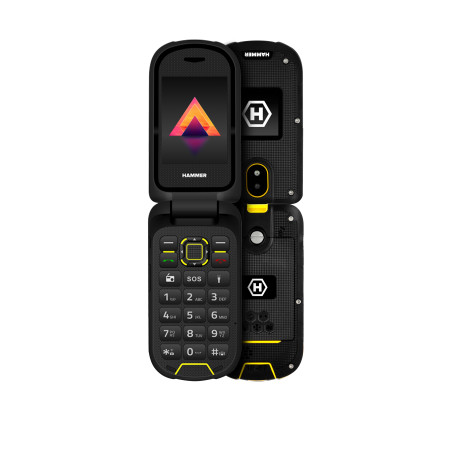 Telefono cellulare hammer bow 2.4 pollici 48mb nero