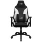 Silla gaming aerocool admiral negra - blanca