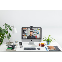 Logitech 960-001372 webcam 1280 x 720 Pixel USB Nero