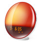 Lampara muvit io rgb luz ambiente + despertador con radio rm