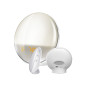Lampara muvit io rgb luz ambiente + despertador con radio rm