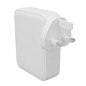 Cargador pared hyper hyperjuice 145w 1x usb tipo a 3x usb tipo c