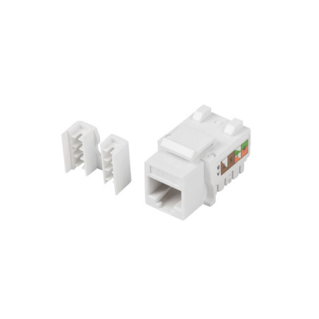 Conector keystone lanberg cat 6 utp rj45 90 grados