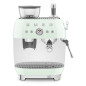 SMEG COFFEE MACHINE ESPRESSO MANUAL RETRO-STYLE PASTEL GREEN EGF03PGEU