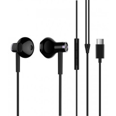 Xiaomi Mi Dual Driver Earphones Cuffie Cablato In-ear Chiamate Musica Sport Tutti i giorni USB tipo-C Nero