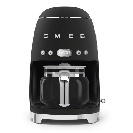 Smeg 50's Style Macchina da Caffè filtro DCF02BLMEU Nero