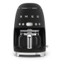 SMEG DRIP COFFEE MAKER 50´STYLE BLACK MATTE DCF02BLMEU