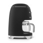 SMEG DRIP COFFEE MAKER 50´STYLE BLACK MATTE DCF02BLMEU