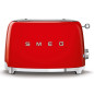 SMEG TOASTER 2X2 50´ STYLE RED TSF01RDEU
