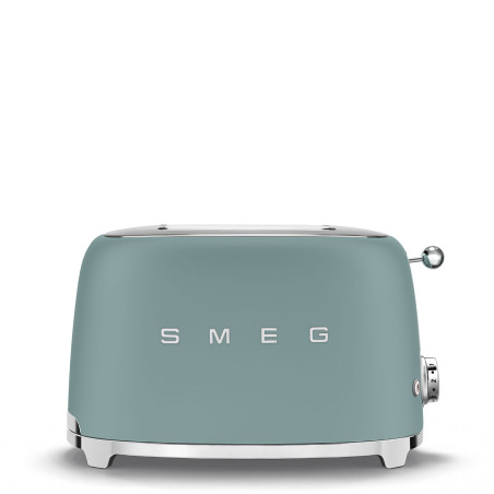 Smeg TSF01EGMEU tostapane 6 2 fetta e 950 W Cromo, Verde