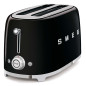 SMEG TOASTER 2X4 50´STYLE BLACK TSF02BLEU