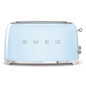 SMEG TOASTER 2X4 50´STYLE PASTEL BLUE TSF02PBEU