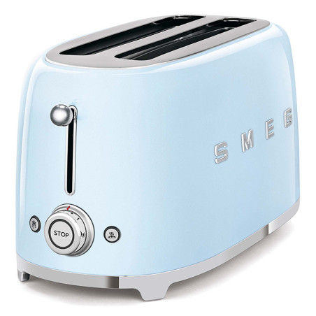 SMEG TOASTER 2X4 50´STYLE PASTEL BLUE TSF02PBEU