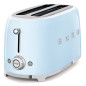 SMEG TOASTER 2X4 50´STYLE PASTEL BLUE TSF02PBEU