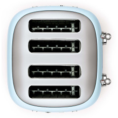Smeg Tostapane 50's Style – Azzurro LUCIDO 4x4 – TSF03PBEU