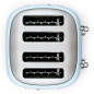 SMEG TOASTER 4X4 50´STYLE PASTEL BLUE TSF03PBEU