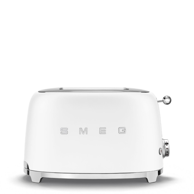 SMEG TOASTER 2X2 50´ STYLE MATT WHITE TSF01WHMEU