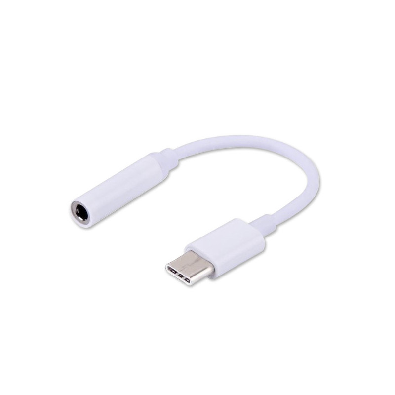 ADAPTADOR USB-C A MINI JACK 3.5 MM SAVIO AK-52