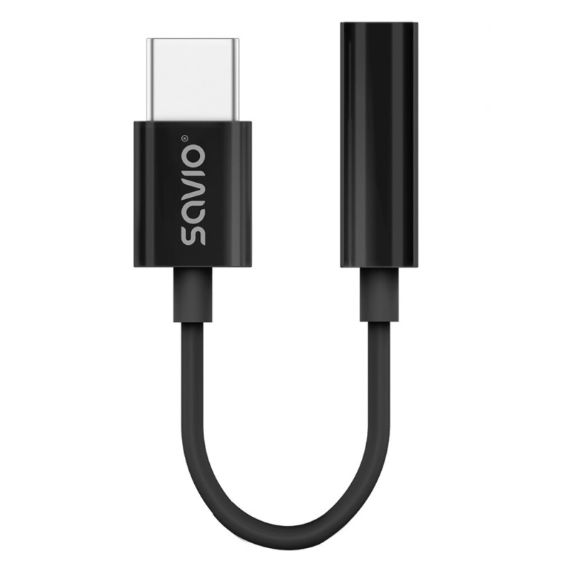 ADAPTADOR USB-C A JACK 3.5 MM SAVIO AK-74