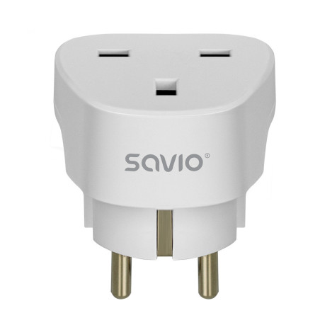 Savio AP-02 adattatore e invertitore Universale 3250 W Bianco