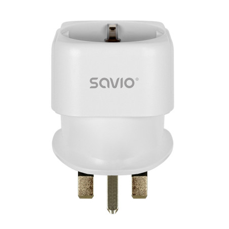 Savio AP-04 adattatore e invertitore Universale 3250 W Bianco