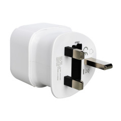 ADAPTADOR ENCHUFE VIAJE ESPAÑA A UK SAVIO AP-04