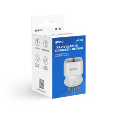 Savio AP-04 adattatore e invertitore Universale 3250 W Bianco
