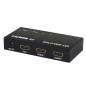SPLITTER 1X2 HDMI FULL HD 3D SAVIO CL-42 NEGRO