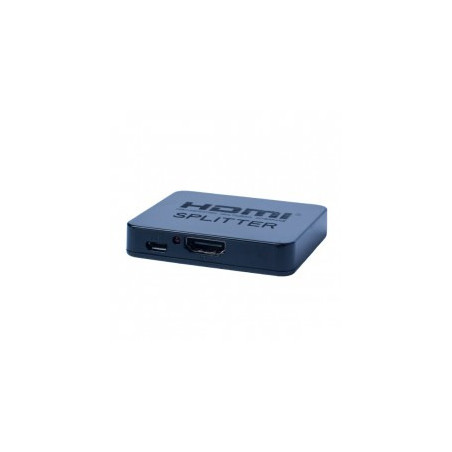 SPLITTER 1X2 HDMI 4K 3D SAVIO CL-93 NEGRO